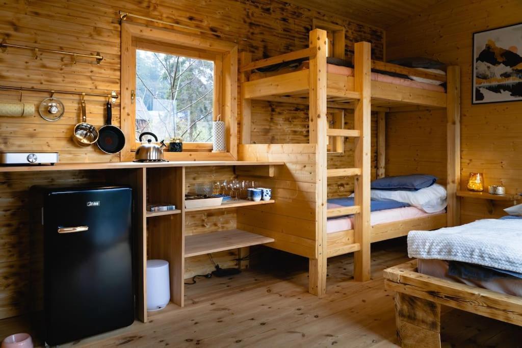 Tiny House Chrastna Vselibice Buitenkant foto