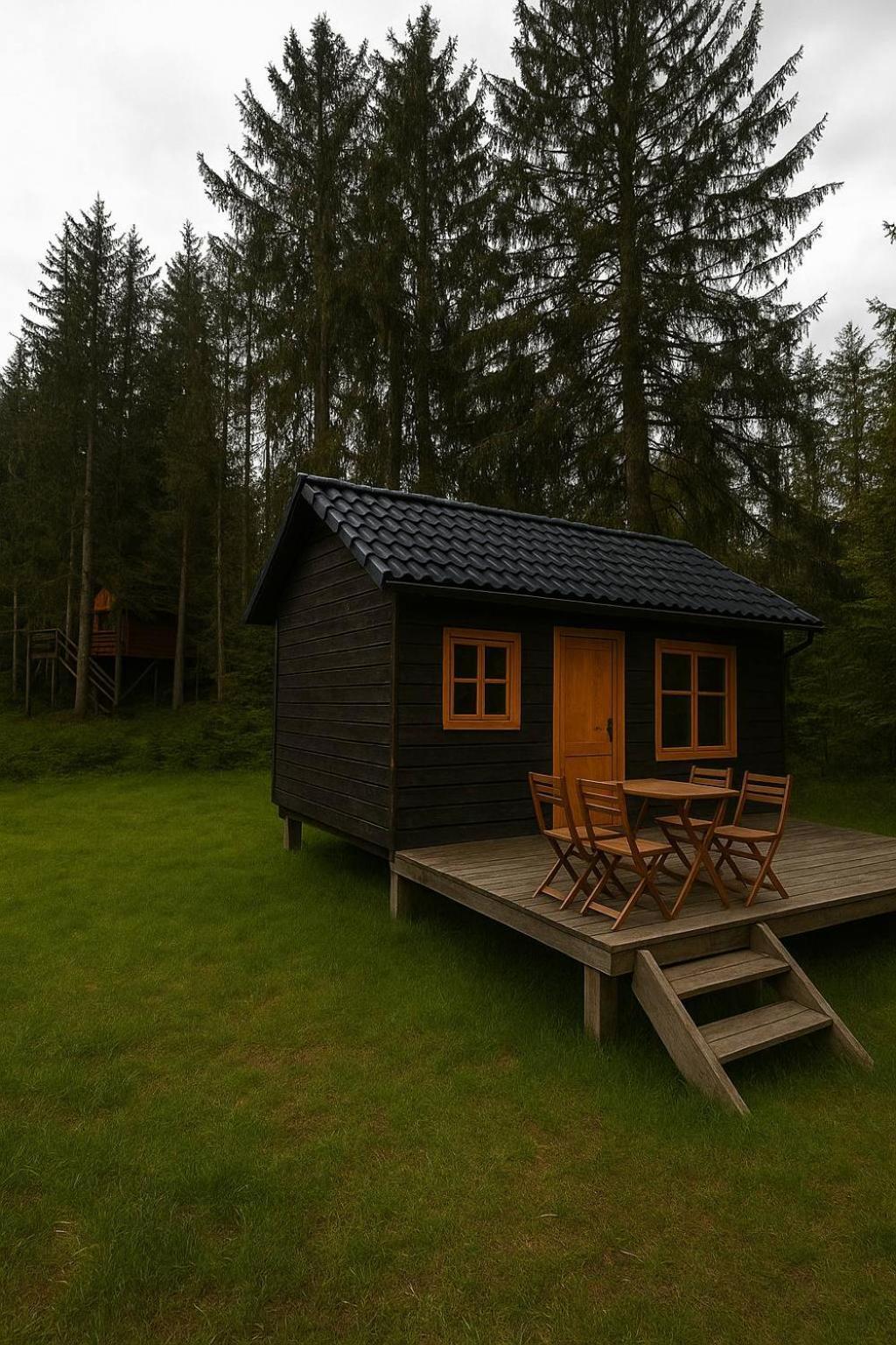 Tiny House Chrastna Vselibice Buitenkant foto
